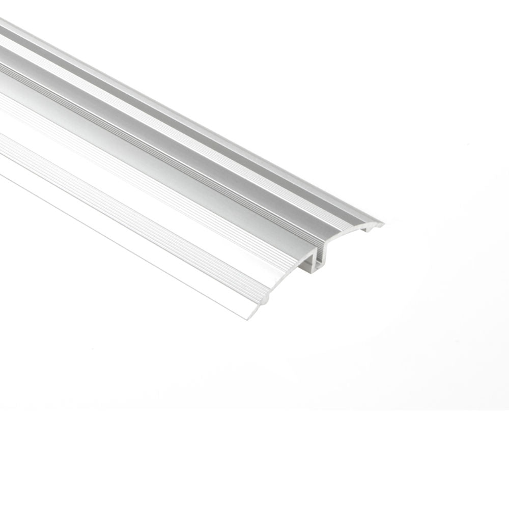 Schluter - SHOWERPROFILE-WSK Profilé de support modernisé - aluminium anodisé mat 5/16" (8 mm) x 8' 2-1/2"