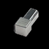 Laticrete - SQ5 Coin intérieur et extérieur pour moulure à céramique 90° en acier inoxydable brossé - 3/8" (10 mm)