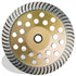Pearl Abrasive - P5 Meule à boisseau pour usage général. grossier 7" x 7/8". 5/8"