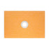 1-1/8" x 38" x 60" - Schluter KERDI-SHOWER-T Prefabricated Sloped Shower Base with Centered Outlet Position|| KST9651525
