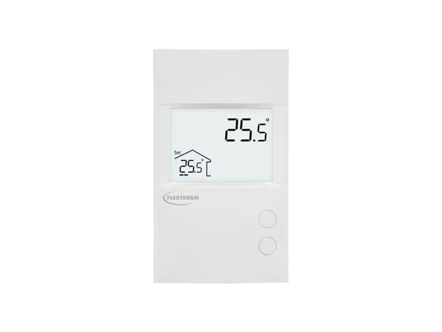 Flextherm Concerto Non-Programmable Thermostat 120V/240V with GFCI (SKU: FLK50-120/240GA)