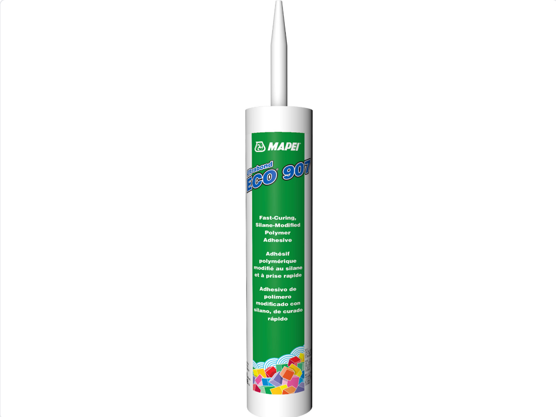 Mapei Ultrabond ECO 907 - 858 mL - Silane-modified, rapid-setting polymeric adhesive