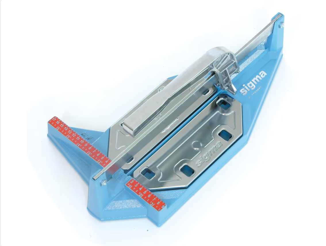 7F - 14 1/2" - Sigma Standard Pull Manual Tile Cutter 