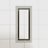 Fittes - Trappe de ventilation avec cadre Lite Warm Grey 4" x 10"