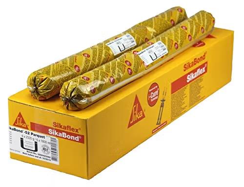 Sika - Sikabond-52 Adhésif pour planchers de bois en polyuréthane 600 ml (Paquet de 20) ||SK-421116