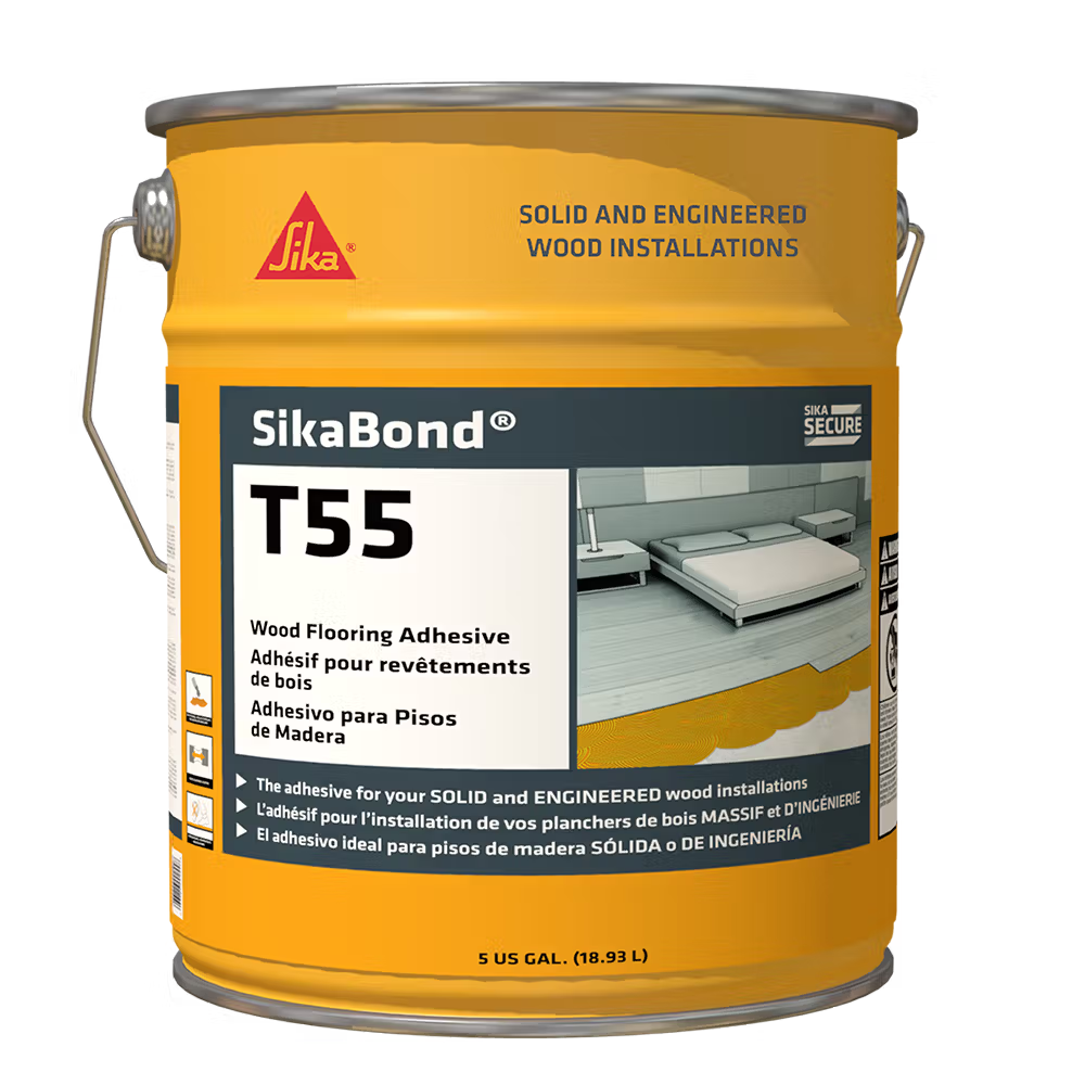 Sika - Sikabond T55 Adhésif polyuréthane pour revêtements de sol en bois - 18.9 L ||SK-F04334