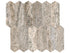Anatolia - Silver Ash - Mosaïque picket de travertin coupe veine, fini adouci et rempli 4,9 x 15 cm (2 x 6 po)