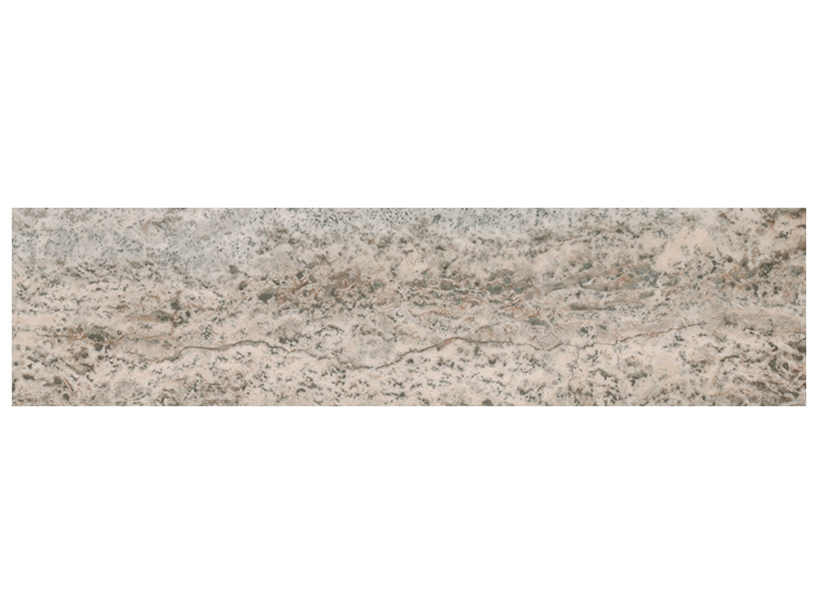 Anatolia - Silver Ash - Tuile de travertin coupe veine, fini adouci et rempli 7,5 x 30,5 cm (3 x 12 po)