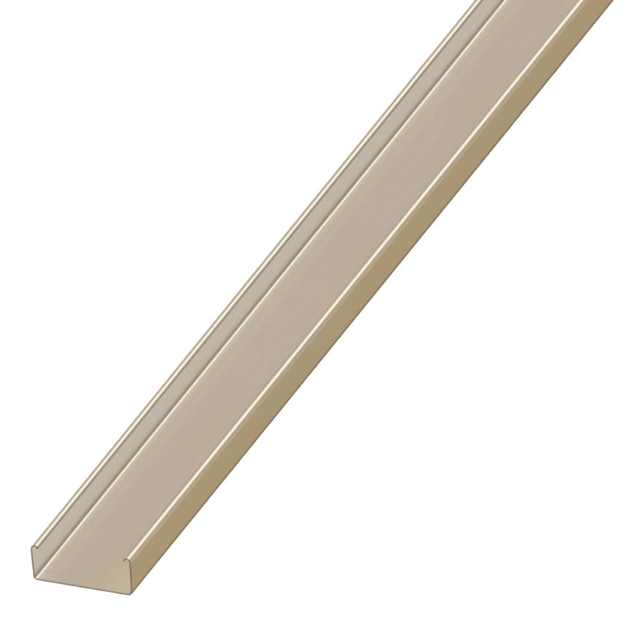 Versatrim - Rail Slim Track Acier laminé à froid pour Slim Trim et Slim Cap 3/16" (4.6 mm) x 9/16" x 94" (paquet de 40)