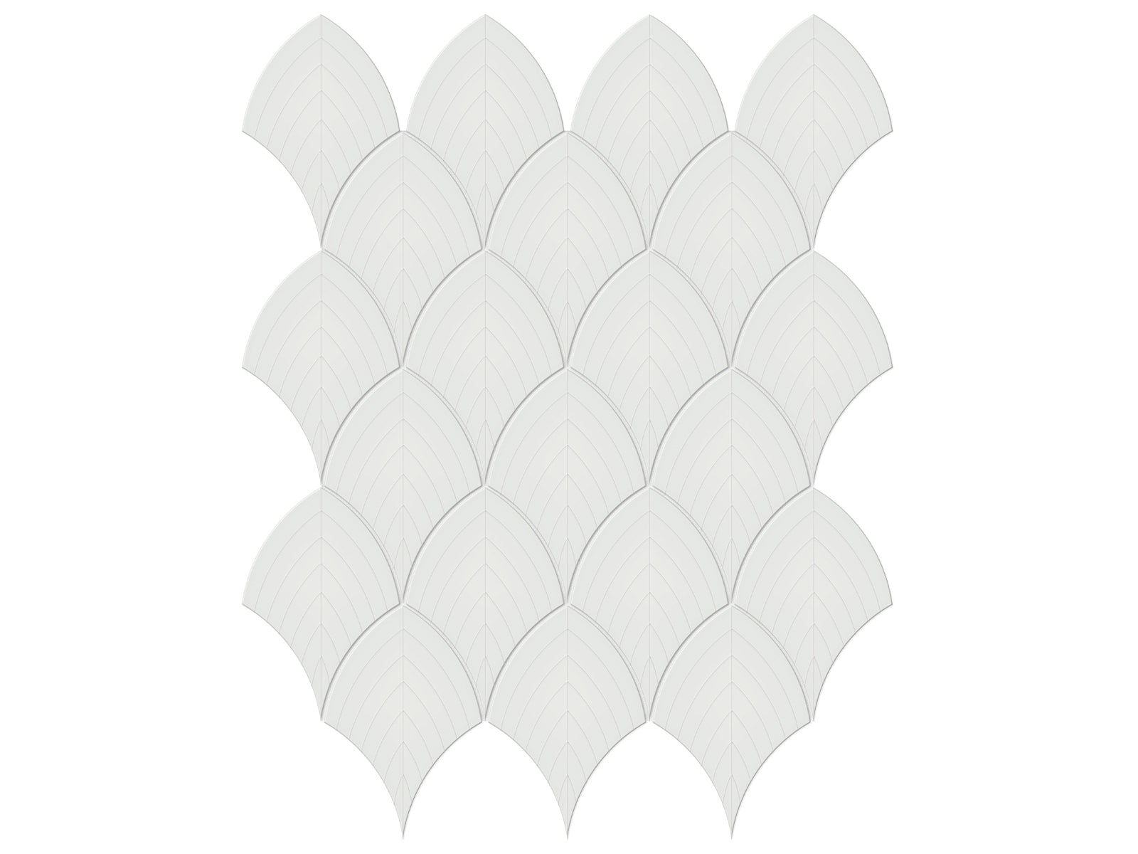 Anatolia - Céramique mosaïque Soho Vintage Grey Lustré 11" x 13"