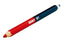 Sola - Crayon de construction RBB Rouge et bleu 7"