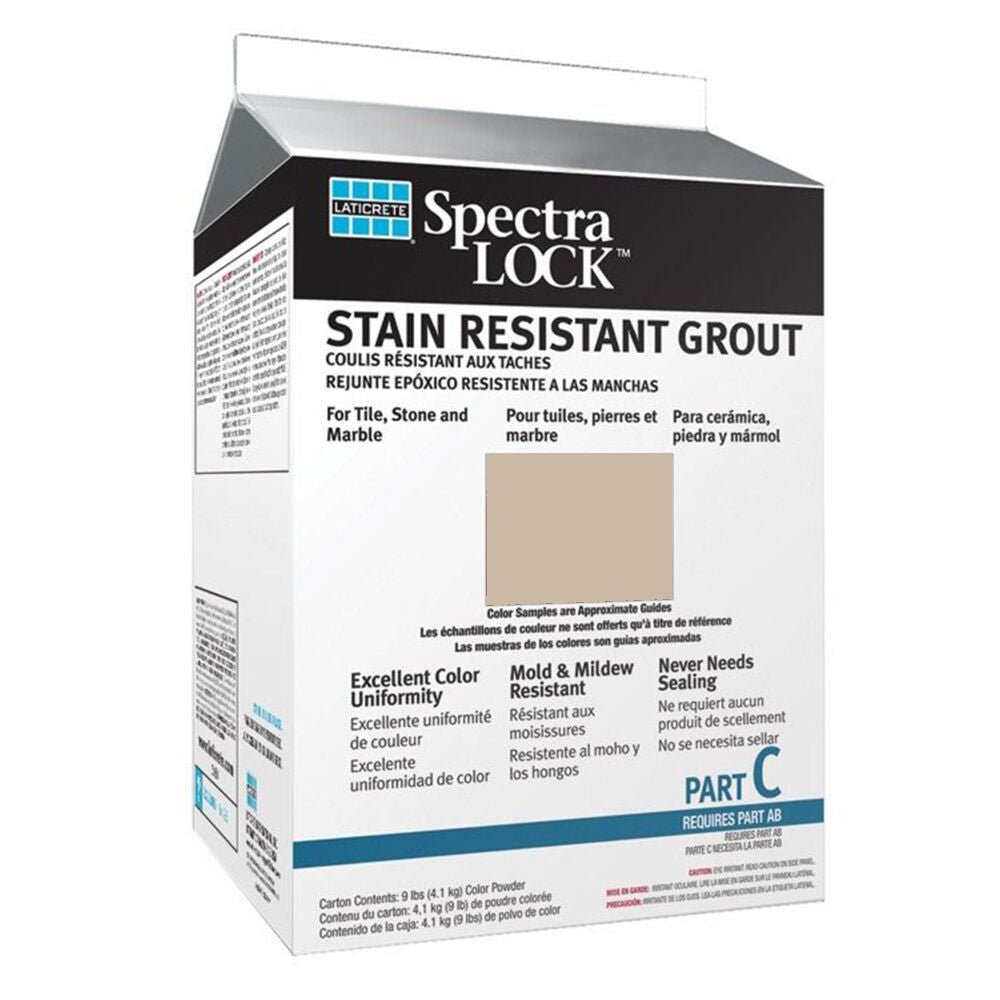 Laticrete - Spectralock Pro Premium Coulis Partie C Poudre colorée #40 Latte 9 lb