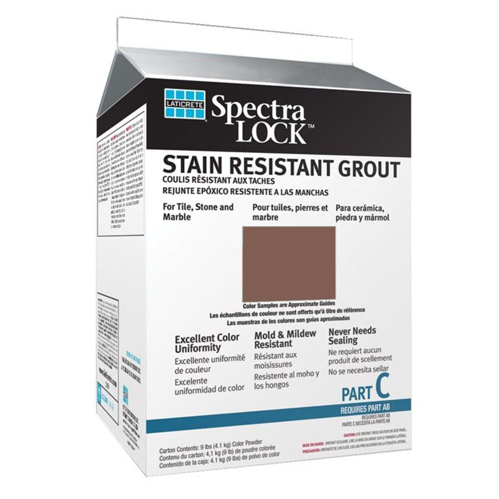 Laticrete - Spectralock Pro Premium Coulis Partie C Poudre colorée #46 Quarry Red 9 lb
