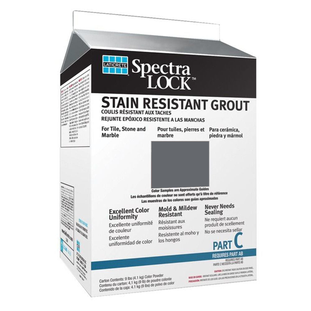 Laticrete - Spectralock Pro Premium Coulis Partie C Poudre colorée #60 Dusty Grey 9 lb