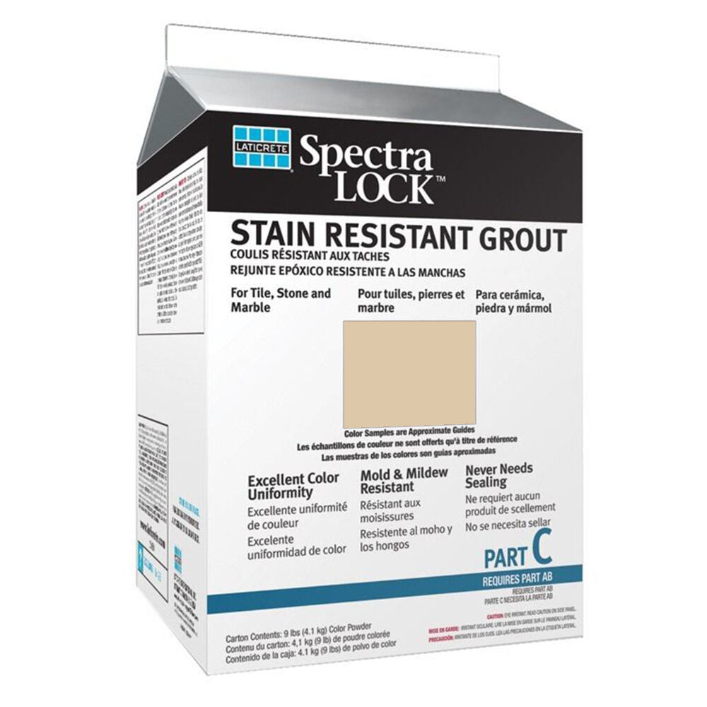 Laticrete - Spectralock Pro Premium Coulis Partie C Poudre colorée #81 Butter Cream 9 lb