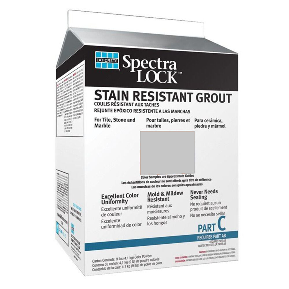 Laticrete - Spectralock Pro Premium Coulis Partie C Poudre colorée #89 Smoke Grey 9 lb
