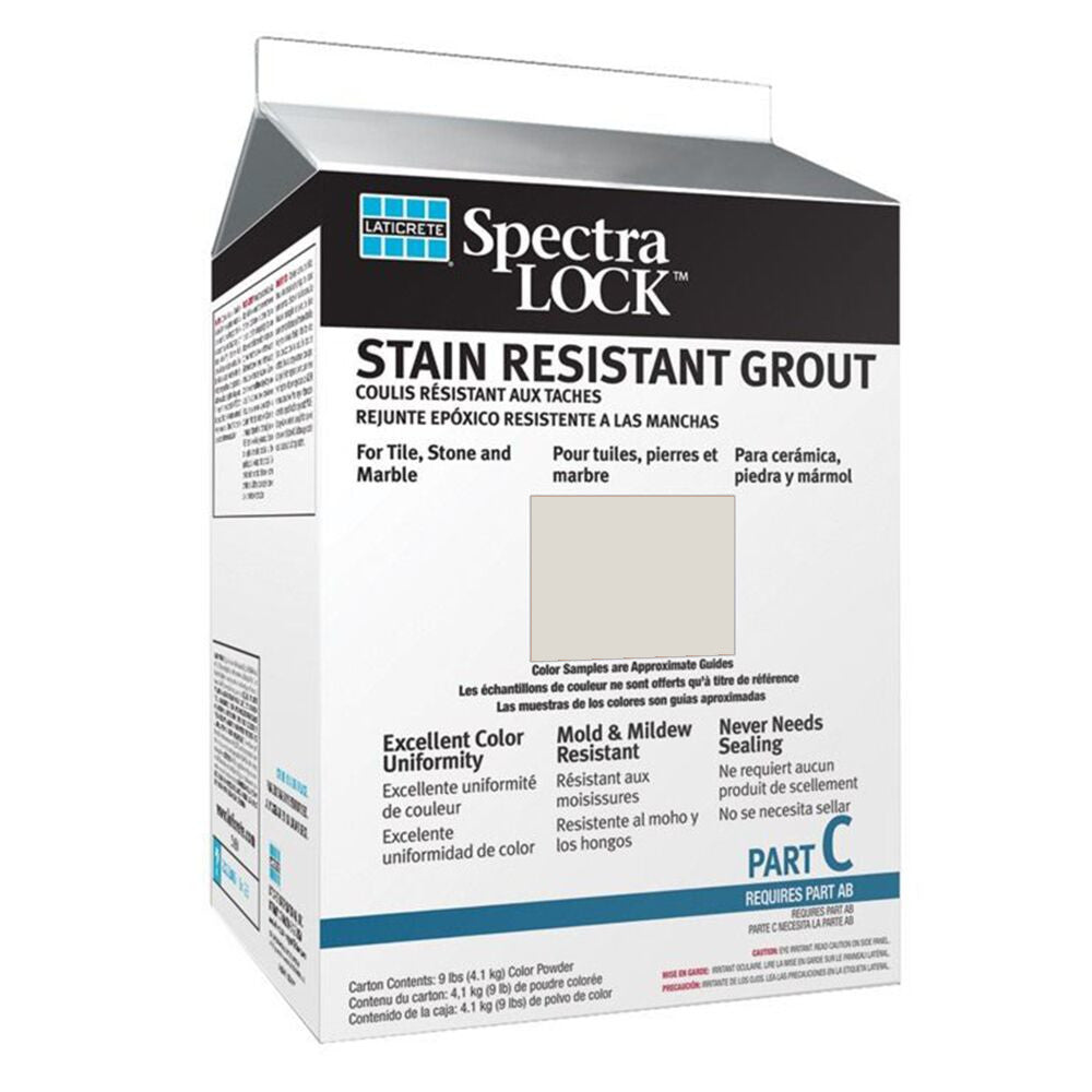 Laticrete - Spectralock Pro Premium Coulis Partie C Poudre colorée #90 Light Pewter 9 lb