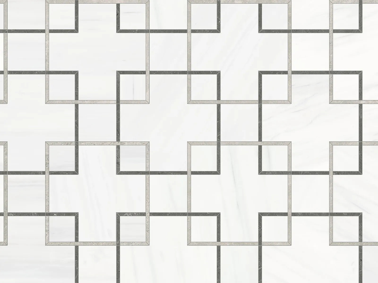 Utopio Schema Mosaïque Pierre Naturelle - Mist ||5001-0379-0