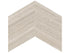 Anatolia - Strada Mist - Mosaïque à motif chevron de calcaire, fini adouci 5,3 x 21,3 cm (2 x 8,5 po)