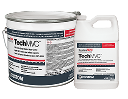 CustomTech - Kit de barrière contre l'humidité, la vapeur et l'alcalinité TechMVC 2.65 gal