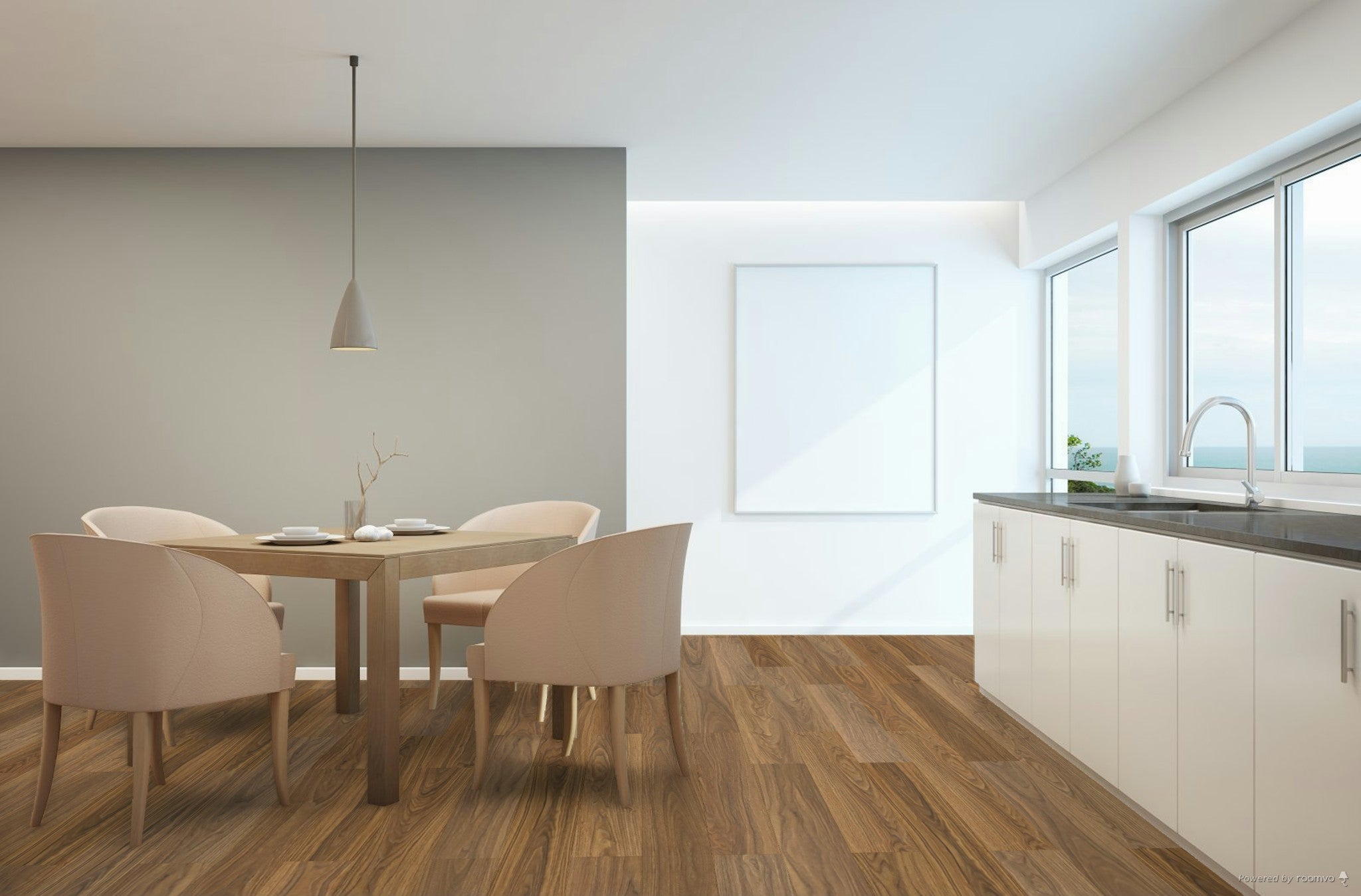 TF6602-F Santas Rosa Laminate Flooring / 7-3/4" x 47-15/16" / 12.7 mm