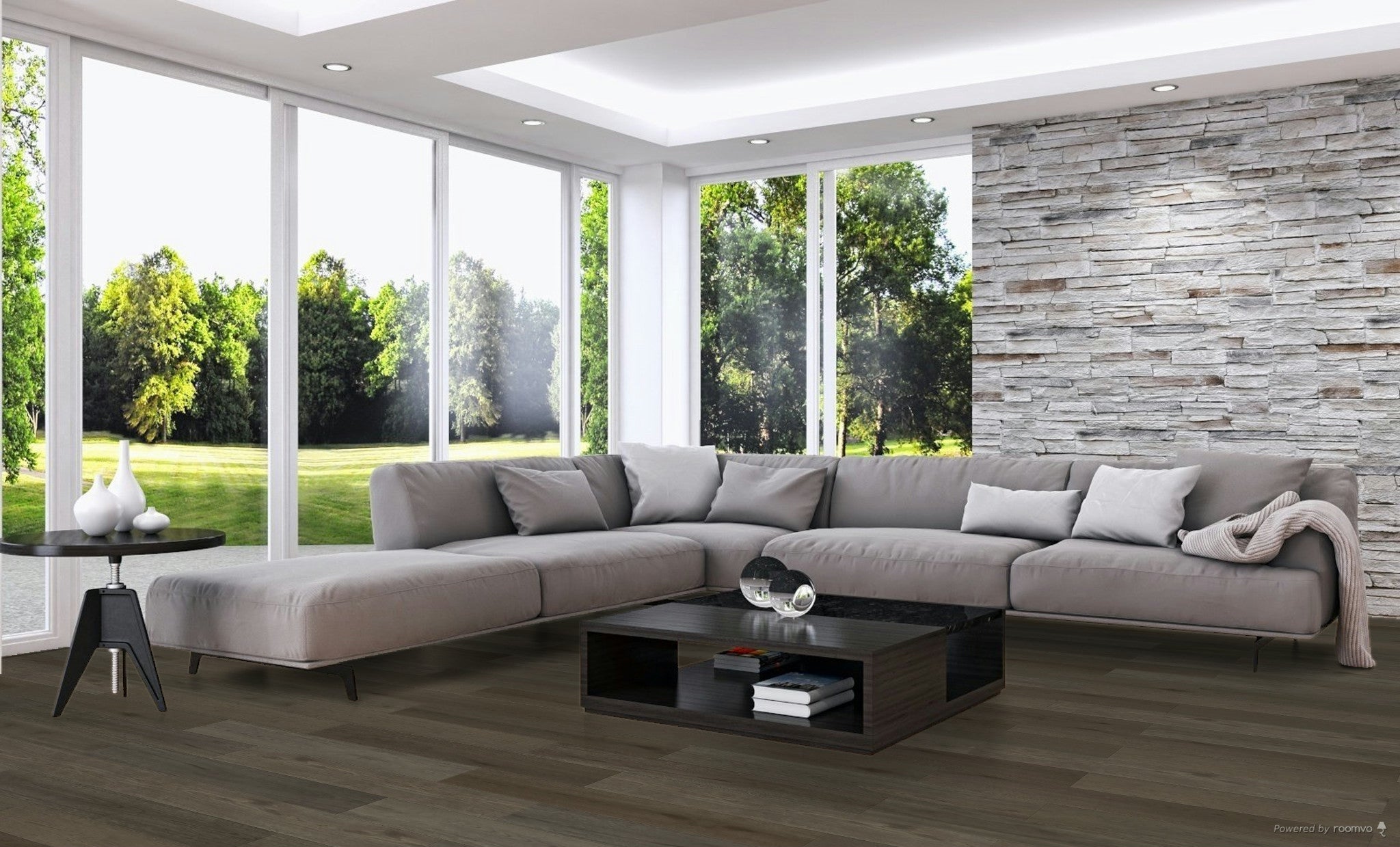 Floating floor TF8112 White Wash / 9-3/8" x 59-13/16" / 8+2mm