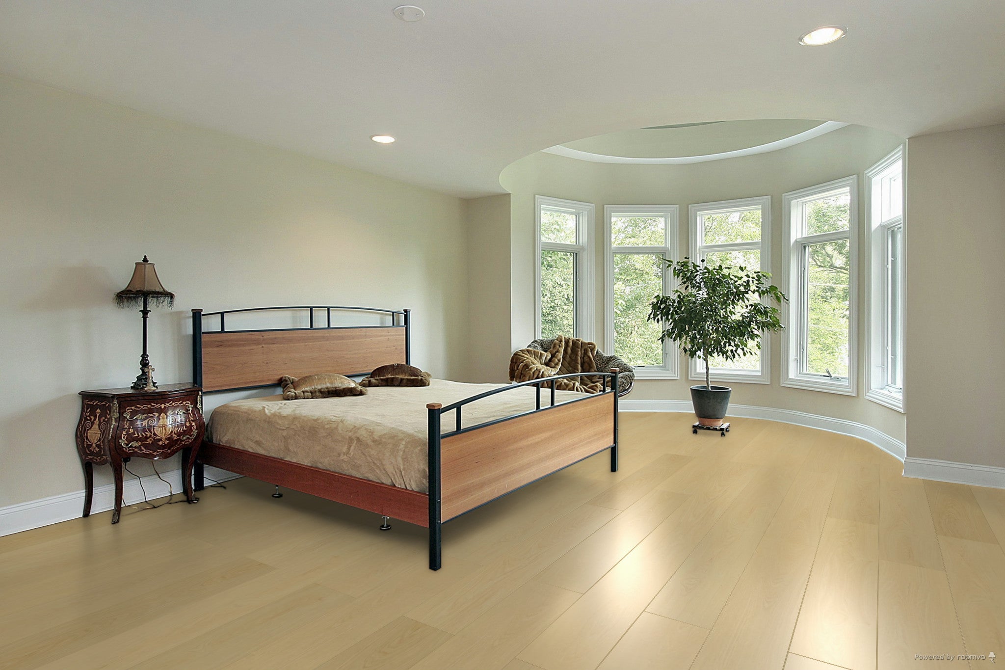 Floating floor TF8112 White Wash / 9-3/8" x 59-13/16" / 8+2mm