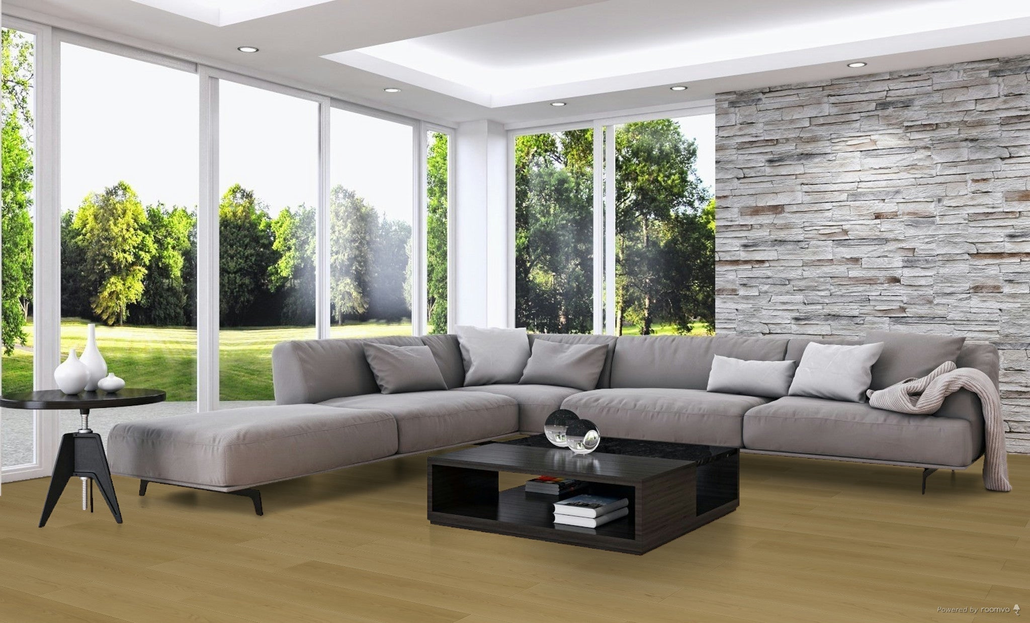 Floating floor TF8112 White Wash / 9-3/8" x 59-13/16" / 8+2mm