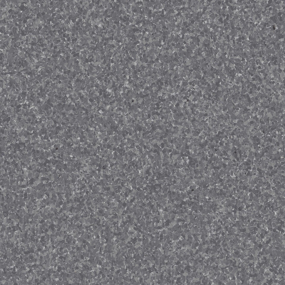 Tarkett - Rouleau de vinyle homogène iQ Granit SD Black Grey 6-1/2' - 2 mm (vendu en vg²)