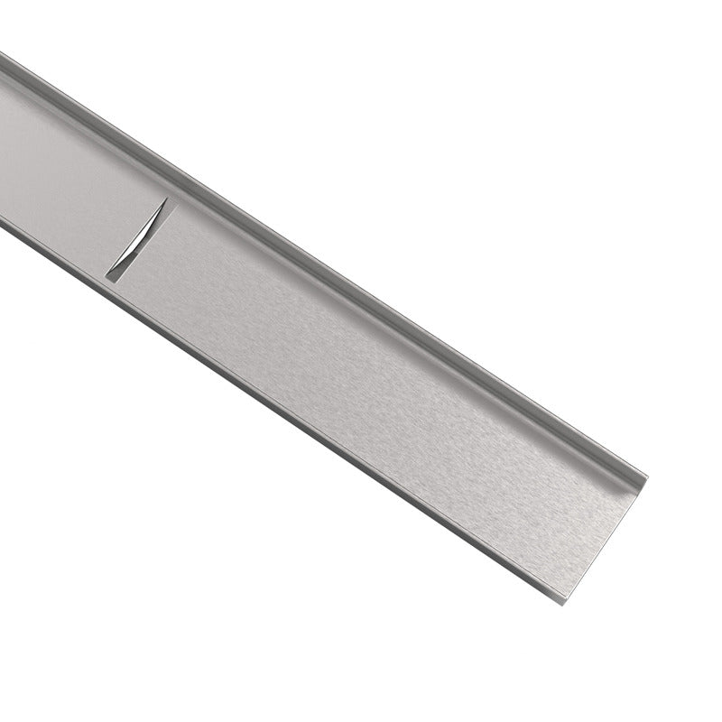 Oatey - Couvercle de drain linéaire QucikDrain avec grille à encastrer en acier inoxydable 304 brossé 1-3/8" x 72"