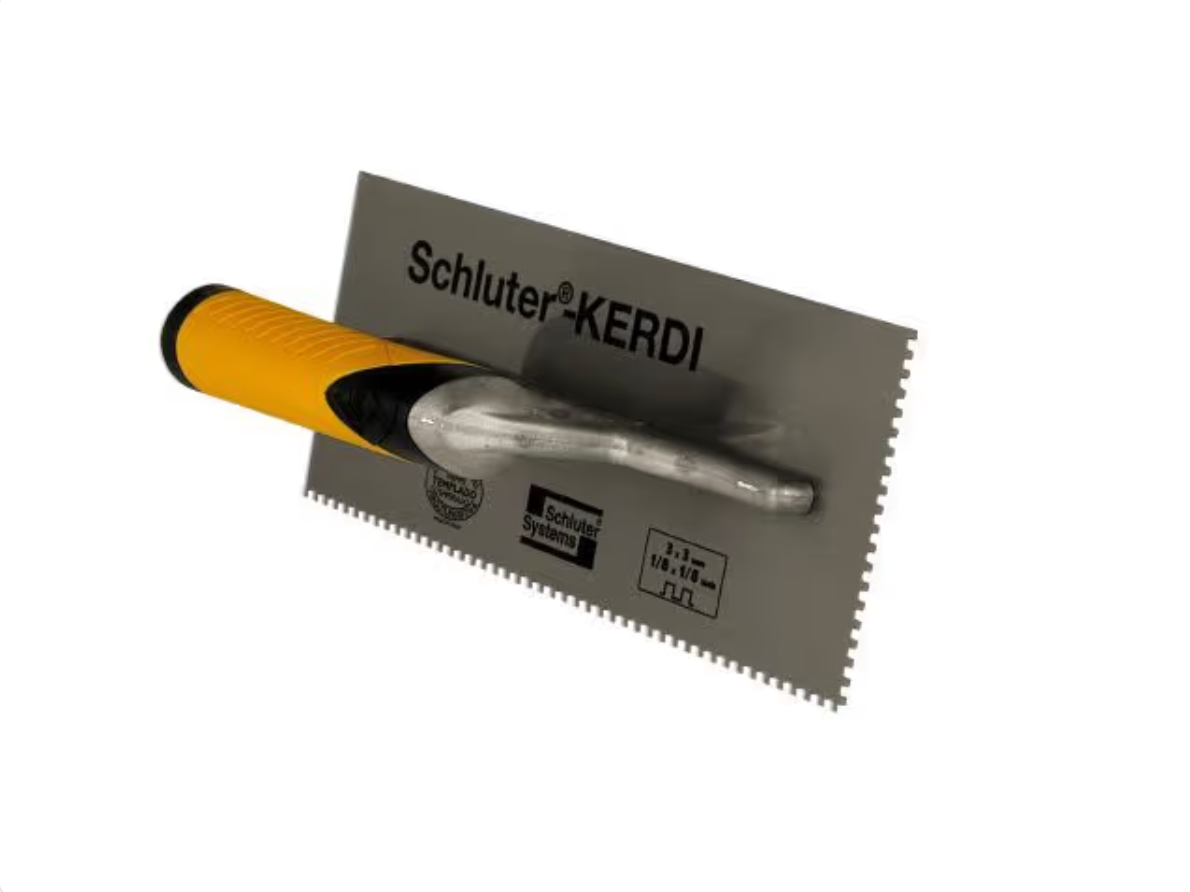 1/8" x 1/8" - Schluter KERDI-TROWEL Truelle à dents carrées (paquet de 6) ||TRL-KER6