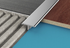 Diaplas - 11/32" (9 mm) x 25/32" x 8' - T-molding for ceramic satin anodized aluminum ||TT-222-20