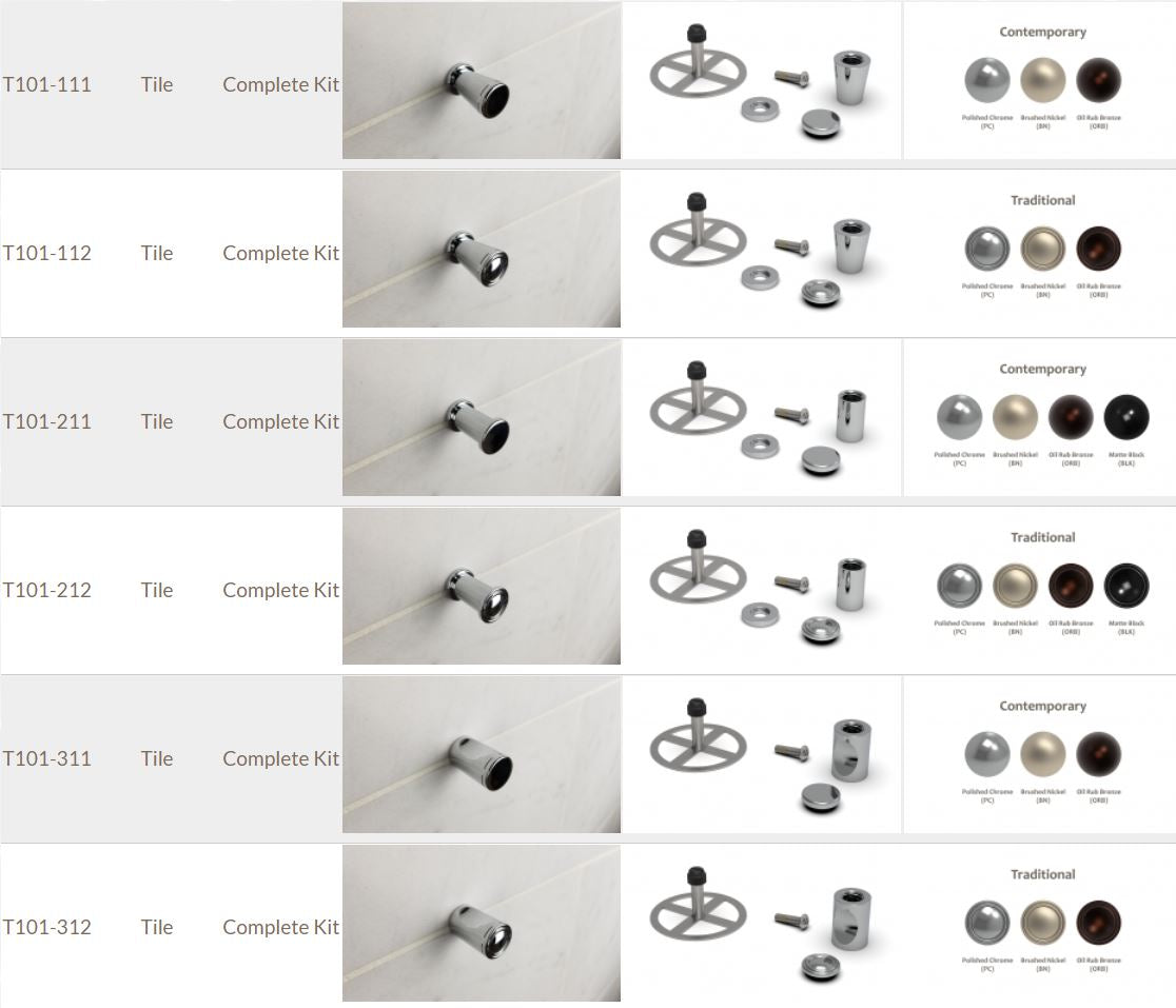 TileWare - Crochet Conique Kit Contemp Chrome P (2)