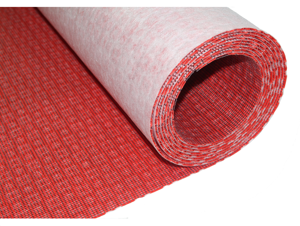 Prova-Flex - 39-3/8" x 16' (52.48 sq ft) - Roll Uncoupling Membrane ||TT8004RED05