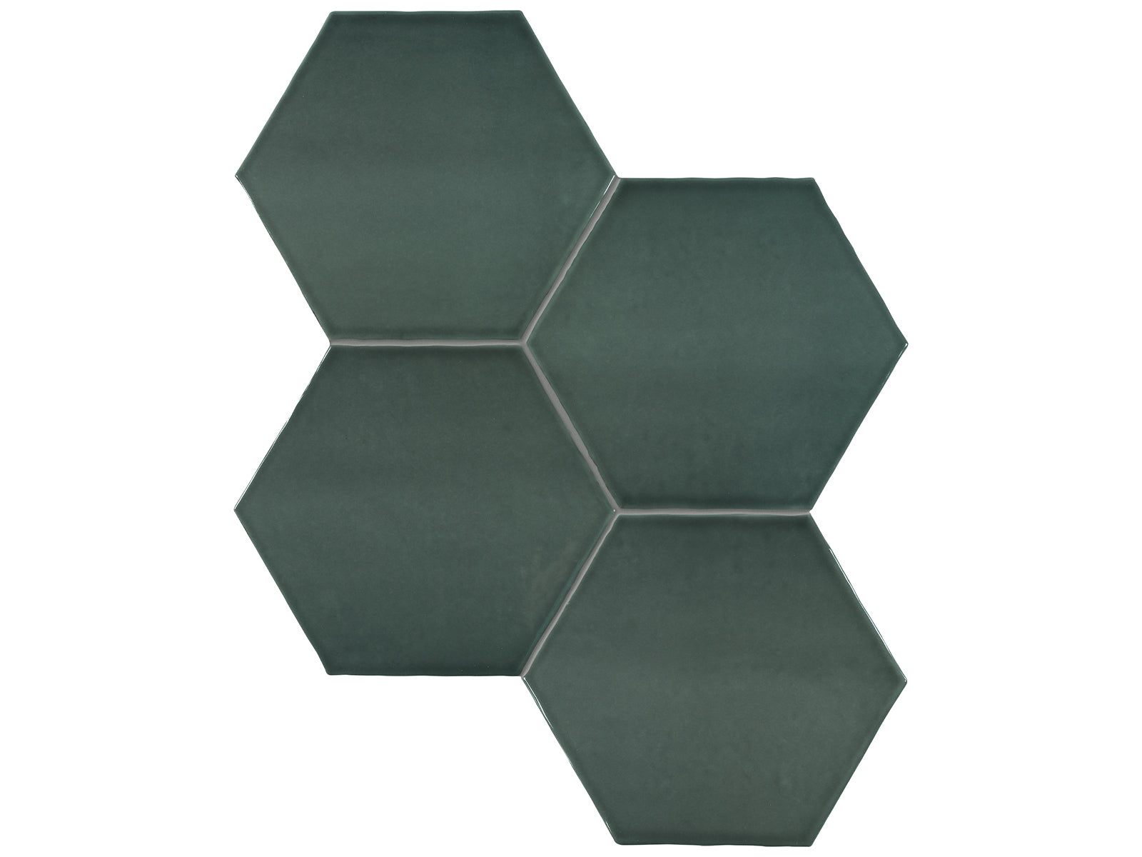Céramique murale Teramoda Emerald Lustré 6" x 6-3/4"