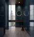 3 x 12 in / 7.5 x 30 cm Teramoda Ink Glossy Pressed Glazed Ceramic Tile