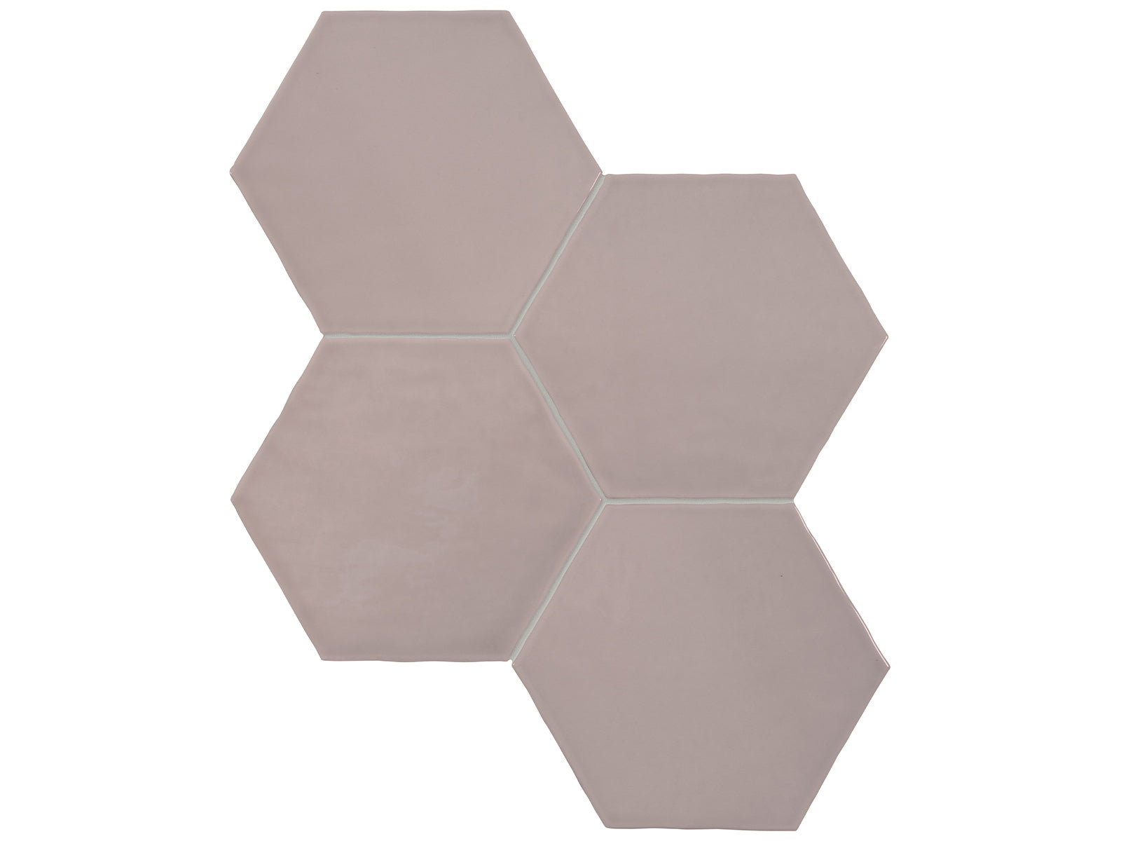 Céramique murale Teramoda Petal Lustré 6" x 6-3/4"