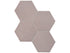 Céramique murale Teramoda Petal Lustré 6" x 6-3/4"