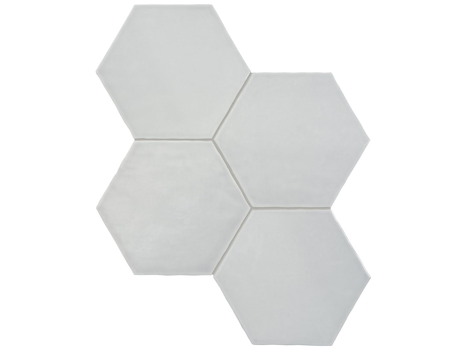 Céramique murale Teramoda Silver Lustré 6" x 6-3/4"