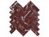 Tuscano Rosso Mosaic - 1.25" x 4" Herringbone