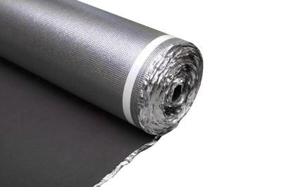 Toucan - 3.0mm EVA Black Foam Foil Laminate Underlay