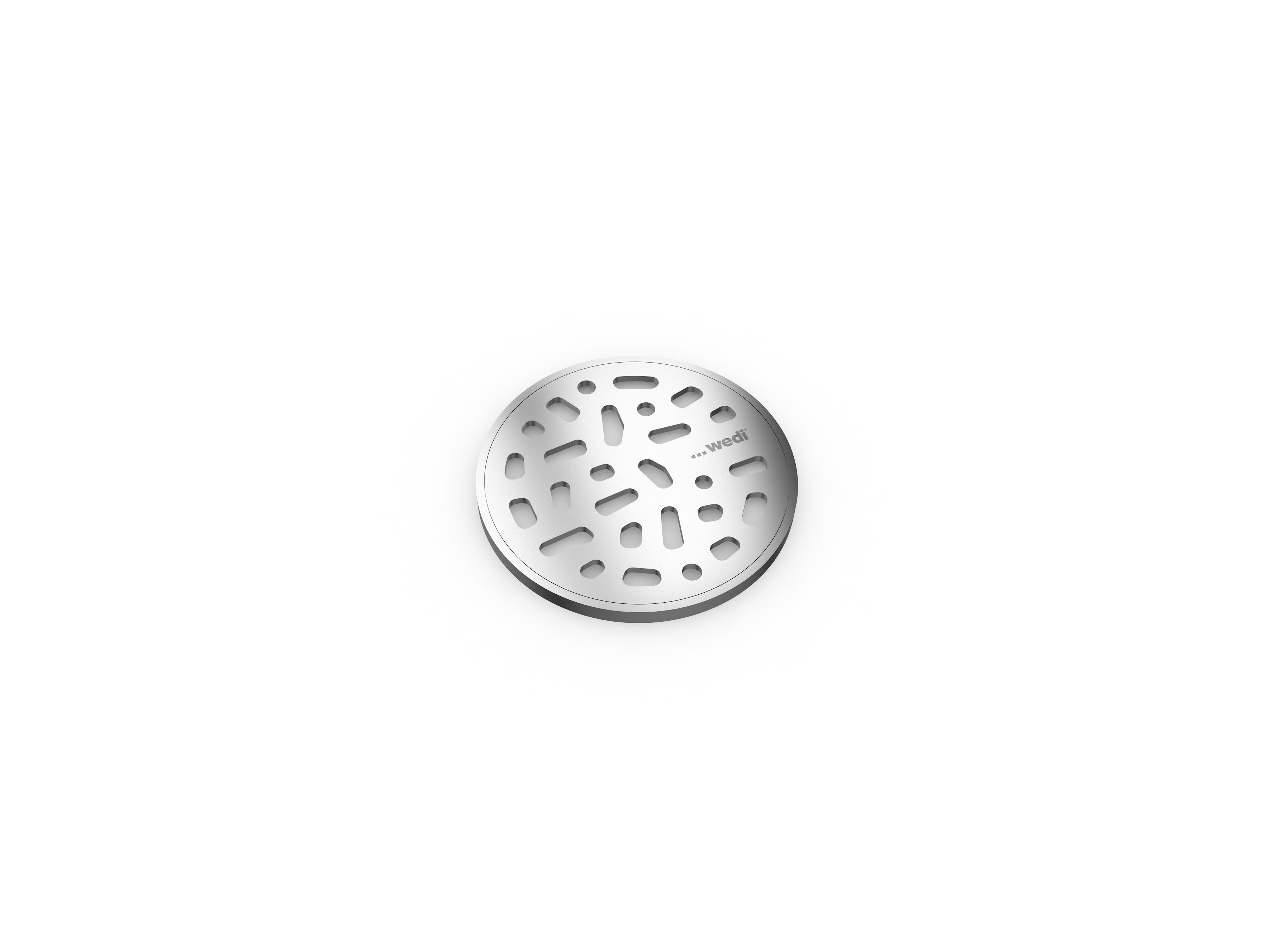 Wedi - Jeu de grille Fundo Fino 3.1. 2- ronde (modèle galets)