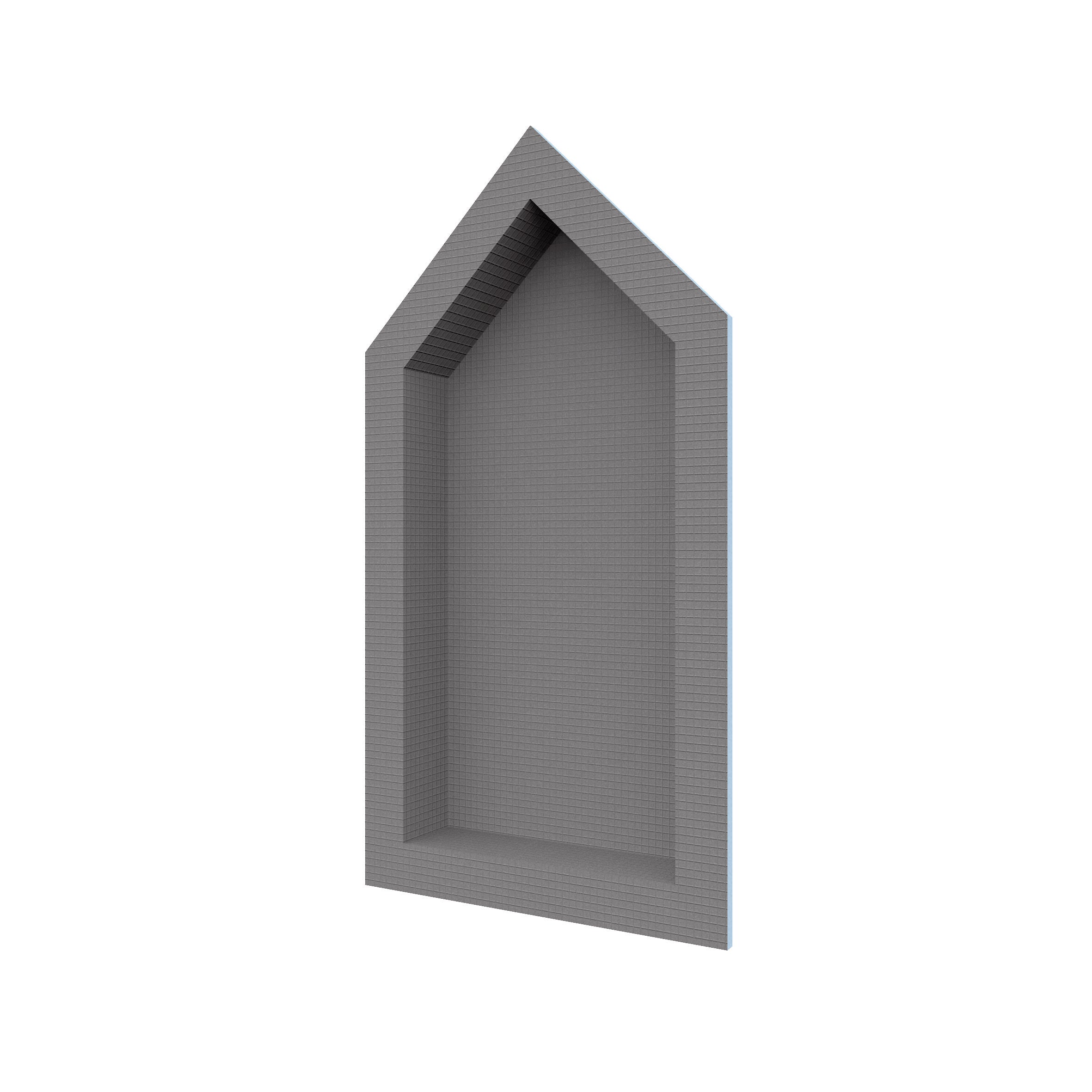 Wedi - Niche de douche cathédrale 16" × 30" x 3 ½"