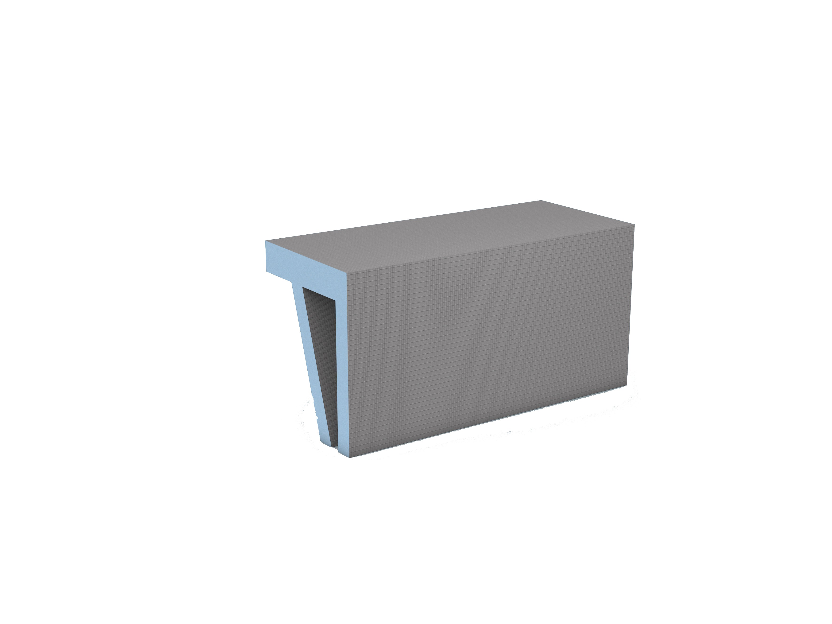 Wedi - Banc de douche Sanoasa 1 Droit - 35" x 18" x 15"