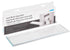 Wedi - Tablette de niche pour douche en verre 11-7/8" x 3-1/2" x 3/8"