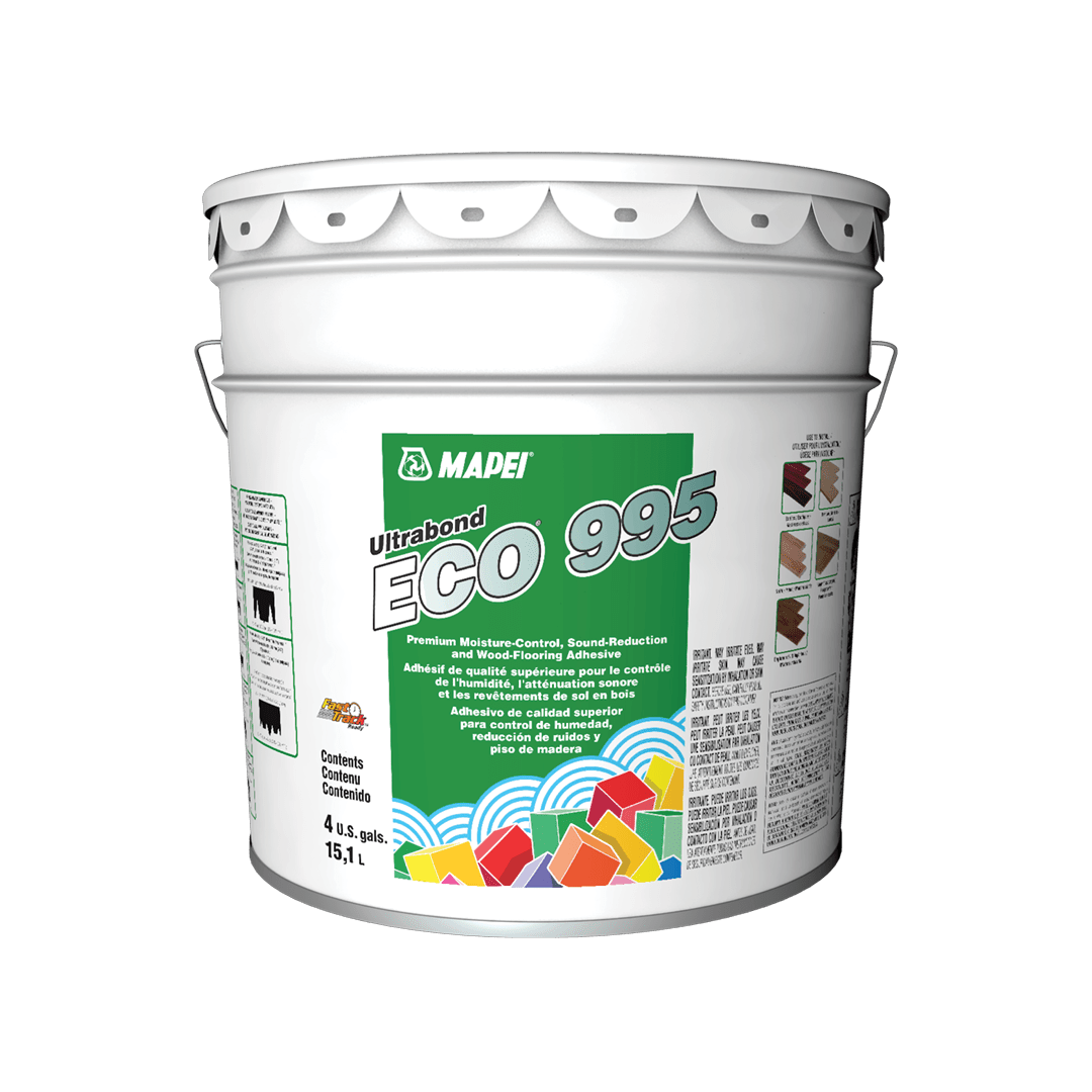 Mapei - Ultrabond Eco 995 Adhésif uréthane de première qualité pour planchers de bois franc 15.1 L