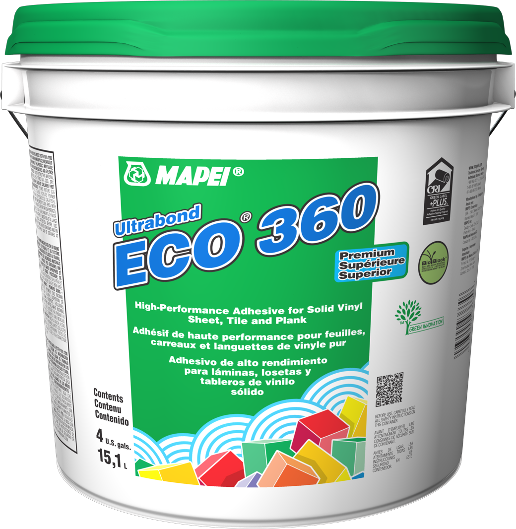Mapei - Ultrabond ECO 360 Adhésif de haute performance et de qualité supérieure - 15.1 L