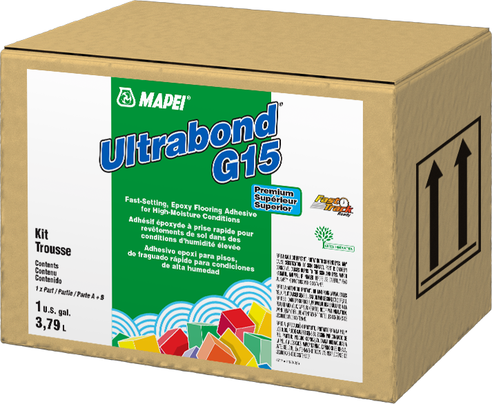 Mapei - Ultrabond G15 Adhésif époxy à prise rapide pour revêtement de sol - 3.79 L