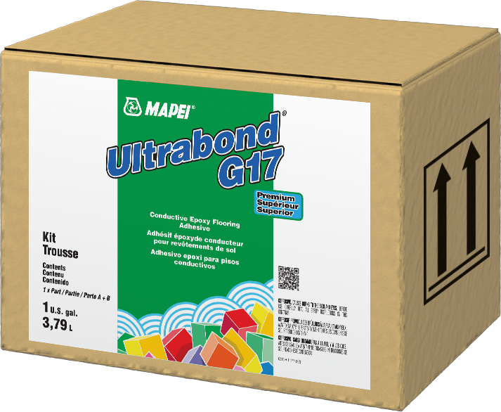 Mapei - Ultrabond G17 Adhésif époxy conducteur pour revêtement de sol - 3.79 L