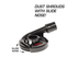 Pearl Abrasive - Vacu-Guard Collecteur de poussière à nez coulissant 4-1/2" et 5"